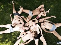 Men Com Joey Mills, Clark Reid, Jake Preston, Alpha Wolfe, Spikey Dee, Kane Fox,