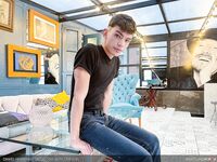 Hot twink Manuel Skye enjoys doggystyle anal sex with his stepdad