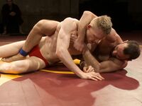 Naked Kombat Rob Yaeger, Clayton Kent