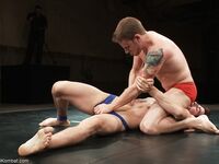 Naked Kombat Tyler Alexander, Parker London, Sebastian Keys, Ricky Sinz