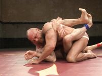 Naked Kombat Chad Brock, Morgan Black