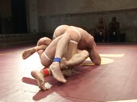 Naked Kombat Chad Brock, Morgan Black