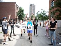 Muscular gay Malik Delgaty enjoys wild anal sex with a hot twink