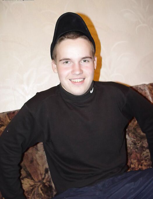 Sweet Caucasian gay Eugi exposes his body and fondles his hard dick