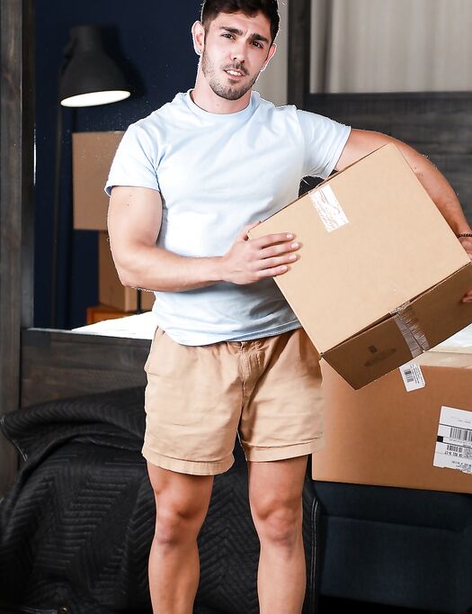 Nico Coopa gets seduced and fucked by gay movers Jayden Marcos & Kane Fox