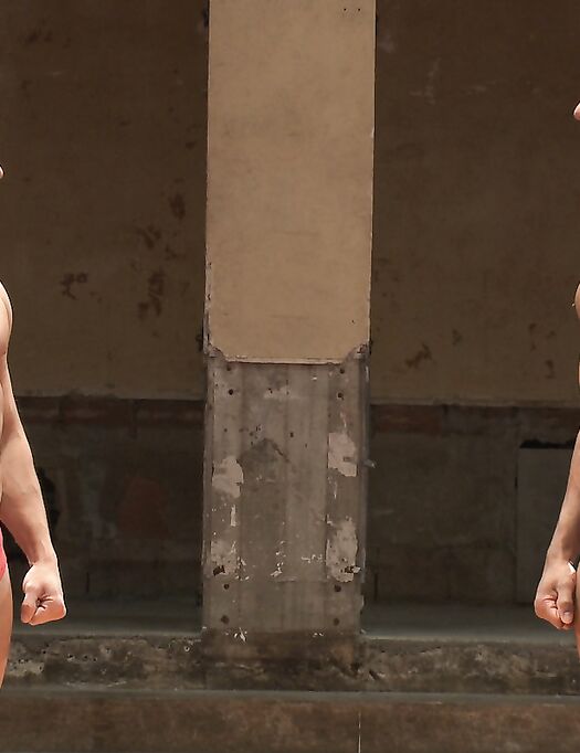 Naked Kombat Eli Hunter, Troy Sparks